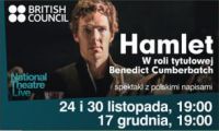 National Theatre Live - Hamlet z Benedictem Cumber